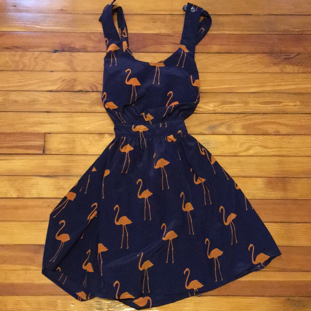 Bettie page style backless summer dress